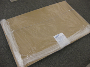 Back of the Frame - Plastic Wrapped